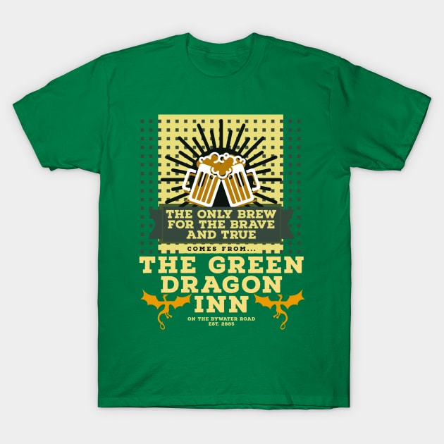 The Green Dragon Inn T-Shirt by MegBliss
